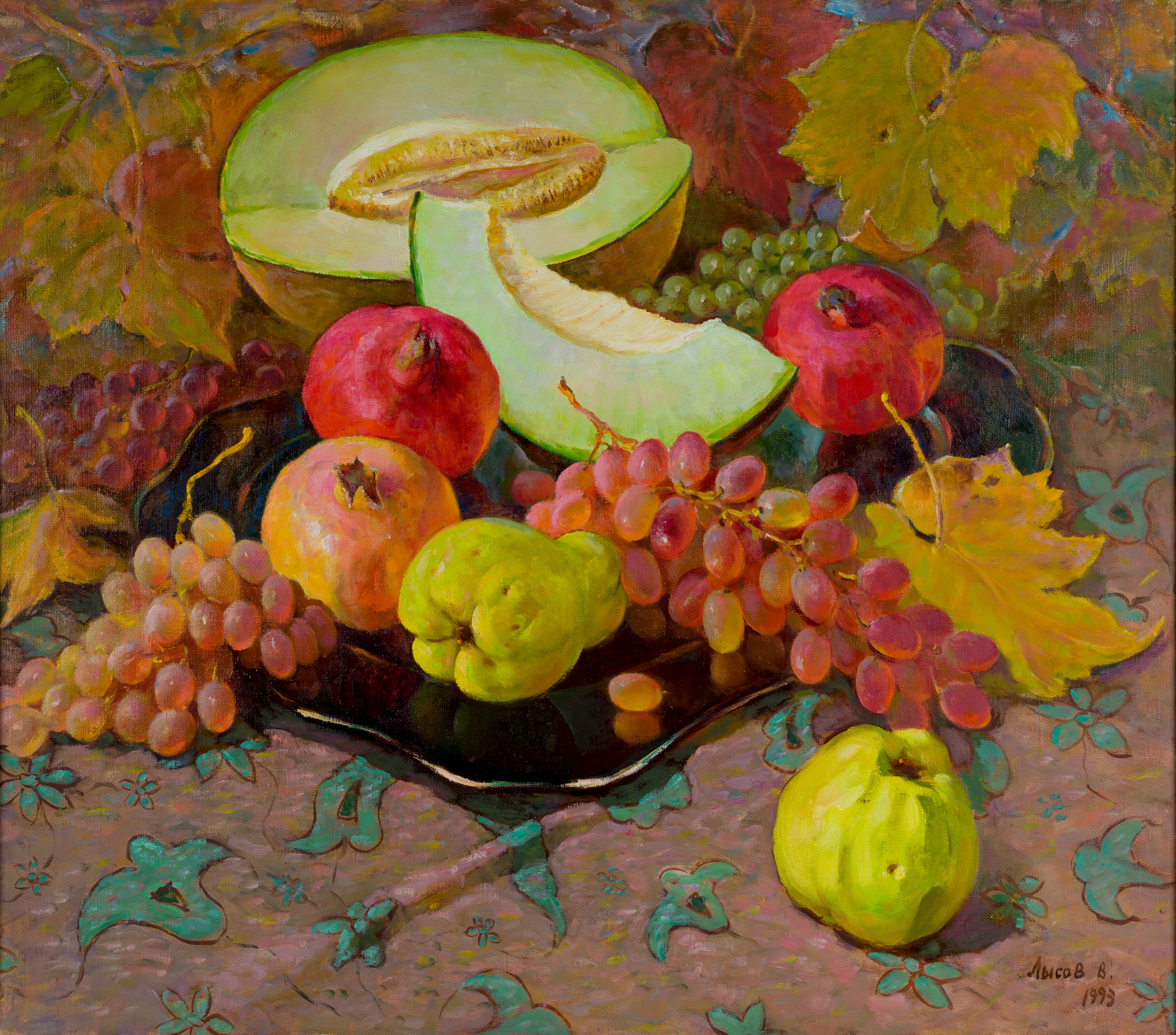 Still life with melon 2